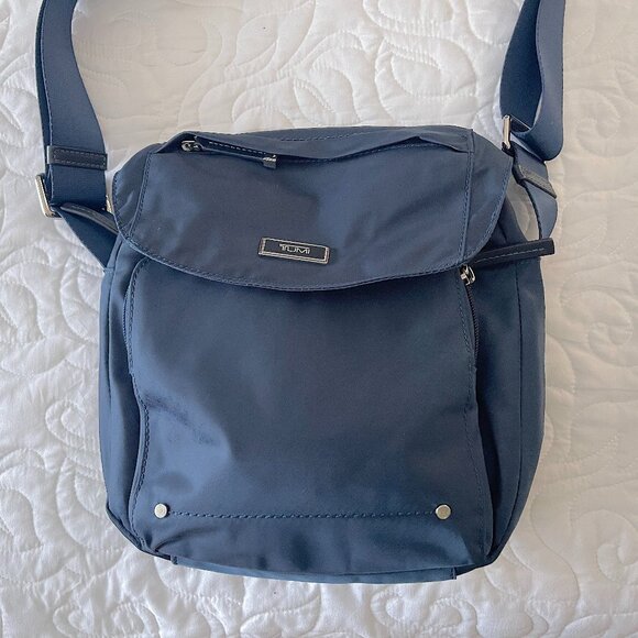 Tumi Voyageur Crossbody Bag - Lagoon Color- Blue - Picture 8 of 16